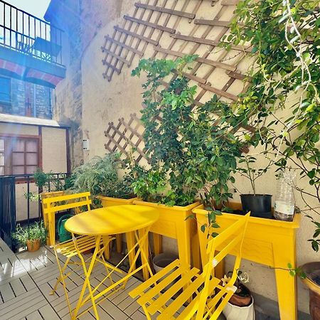 Centre Ville - 50M Des Arenes - Terrasse Nîmes Exterior foto